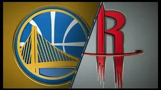 Golden State Warriors vs Houston Rockets Intro March 13 2019