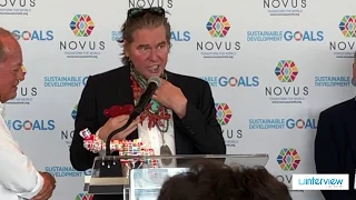 Val Kilmer Struggles To Speak At Novus Summit After Cancer Scare