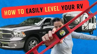 How To Level and Stabilize Your RV/Quick and Easy