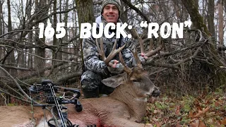 HUGE Iowa Buck at 8 YARDS! - BOW HUNTING THE IOWA RUT!!
