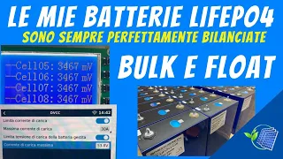 Guida alla gestione della tensione bulk e float per le batterie LiFePO4