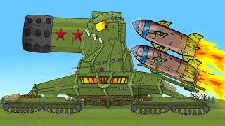 Best Hybrid Tank Battles - Cartoons about tanks