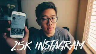 how i got 25,000 people to follow me on instagram