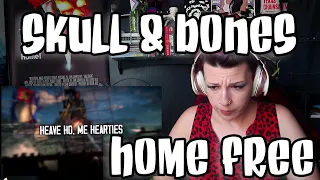 REACTION | HOME FREE "SKULL & BONES" (LYRIC VIDEO)