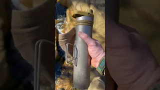 Fill It Up and Filter-GRAYL Ultralight Titanium