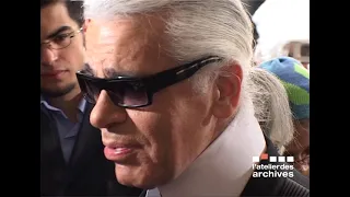 Karl Lagerfeld: Coulisses d'un défilé