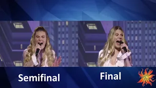 Malta  - Michela - Chameleon - Semifinal vs Final - Eurovision 2019