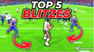 The Most OVERPOWERED Blitzes In Madden 24!