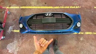 2016 Hyundai Veloster Turbo Front Bumper Removal