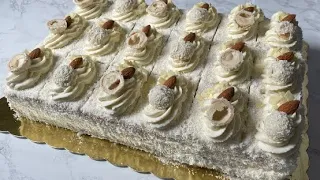 Unglaublich leckere Raffaello Torte! Mache diese tolle Kokos Sahne Torte 👌Ihre Gäste werden staunen