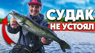 Ловля СУДАКА на СПИННИНГ на ДЖИГ! Судак не устоял от такой приманки! Рыбалка 2020!