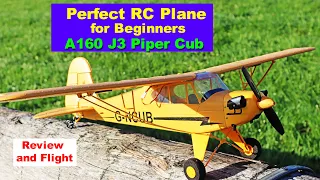 Great RC Plane for Beginners - Ready to Fly out of the box - A160 J3 - Review