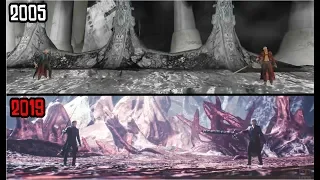 Dante vs Vergil Then vs Now - Graphics/Gameplay Comparison - Devil May Cry