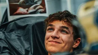 lando norris being adorable for 2 minutes straight