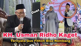 KH Usman Ridho Kaget Ternyata Putranya (Gus Fitroh) Bisa Nyanyi & Duet Bareng Ustadzah Mumpuni