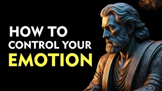 How To Control Your Emotions- 7 LESSONS By Marcus Aurelius | Stoicism