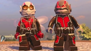 LEGO Marvel's Avengers - All Ant-Man DLC Characters + Free Roam (DLC Showcase)