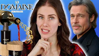 Is Brad Pitt’s New Skincare Line A Money Pit?! Le Domaine Wine Inspired Skincare First Impressions