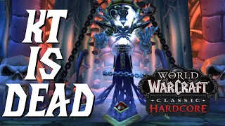 World 1st Hardcore Kel'Thuzad | Raid Leader Dies!