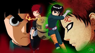 ROCK LEE VS GAARA - LUTA COMPLETA | ANIMES7