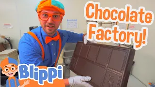 Blippi Visits a Chocolate Factory | Blippi Full Episodes | Educational Videos for Kids | Blippi Toys