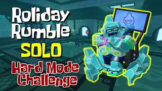 How to SOLO defeat ICE BRAIN (Roliday Rumble) Hard Mode Challenge (for Entainment only)