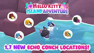 All of the NEW ECHO CONCH locations from the 1.7 Update! 🐚 🩷✨