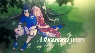 Sasusaku「AMV」 - A thousand years ᴴᴰ