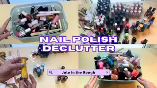 Nail Polish Collection and Declutter!