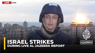 Israel-Palestine Conflict: Tower hit behind Al Jazeera team