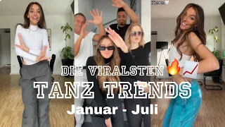 Die VIRALSTEN TÄNZE aus 2023 🔥📈 Januar-Juli Trends | Tutorialsbykati