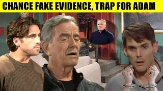 CBS Young And The Restless Victor is Chance creating the trap, blaming Adam for Ashland's killer