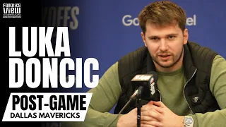 Luka Doncic on Kyrie Irving Performances in Clippers Series: "I Feel Like I'm Letting Him Down"