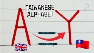 How to learn the Taiwanese alphabet a to z / TAIWANESE LANGUAGE