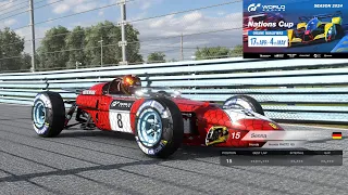 Gran Turismo 7 | World Series 2024 Online Qualifiers | Nations Cup - Round 2 | Onboard | Test Race 1