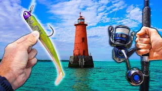 RECORD DAY Fishing GIANT Lures For Aggressive Fish!