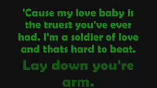 Pearl Jam - Soldier Of Love - Lyrics