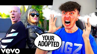 REACTING to my MOM’S DISS TRACK on ME! (Morgz Sucks)