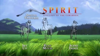 Spirit: Stallion of the Cimarron MENU DVD HD (2002)