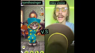 Who is best ? (Mks.vision VS Tom the singer) ( song) #shorts  (tom the singer)