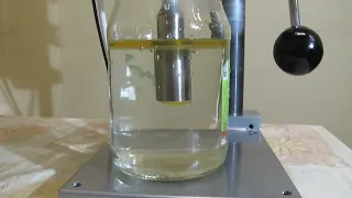 Ультразвуковой диспергатор - смешивание масла и воды за 25 секунд