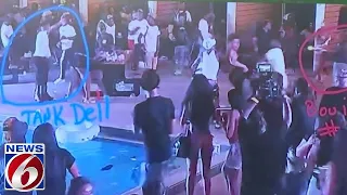 Surveillance video captures chaotic moments in Seminole shooting that injured 10