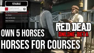 Horses for Courses Trophy (Concurrently Own 5 Horses) - Red Dead Online - Red Dead Redemption 2