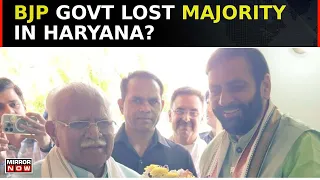 'Haryana BJP Govt Has Lost Majority' Says Congress As 3 Independent MLAs Withdraw Support