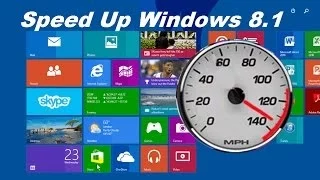 How to Speed up your Computer Windows 8.1 Update 1 & Speed up your Laptop- Free & Easy