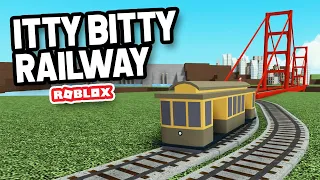 DRIVING MY OWN TRAINS in Roblox Itty Bitty Railway