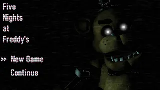 FNAF 1 Main Menu Animation (FANMADE)