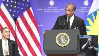 Smithsonian African American Museum Groundbreaking - Rev. Calvin O. Butts, III