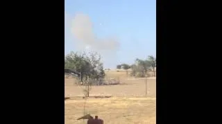 SpaceX Rocket Explodes - Falling Debris Captured On Video