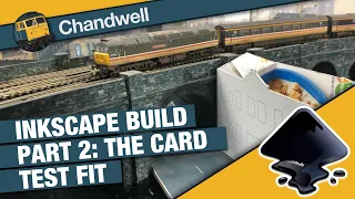 Industrial Scratch Build 2 - The Card Test Fit - Scratch Building With Inkscape